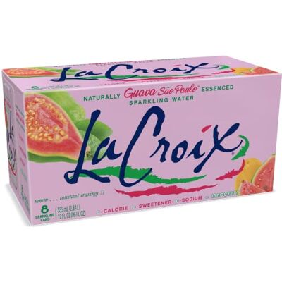 La Croix LaCroix Acqua frizzante, Guava San Paolo, 30 ml (confezione da 8) La Croix LaCroix Acqua frizzante, Guava San Paolo, 30 ml (confezione da 8)