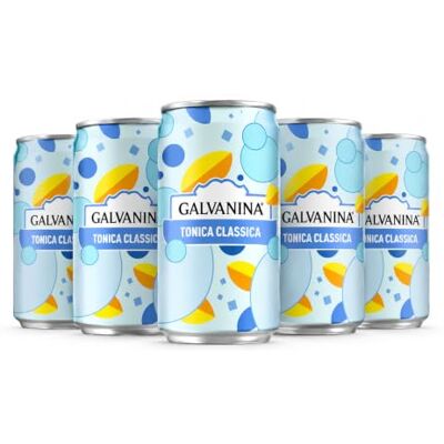 Galvanina Tonica Classica Biologica Lattina da 150ml pacco da 24 lattine per un gin tonic Perfect Service Galvanina Tonica Classica Biologica Lattina da 150ml pacco da 24 lattine per un gin tonic Perfect Service