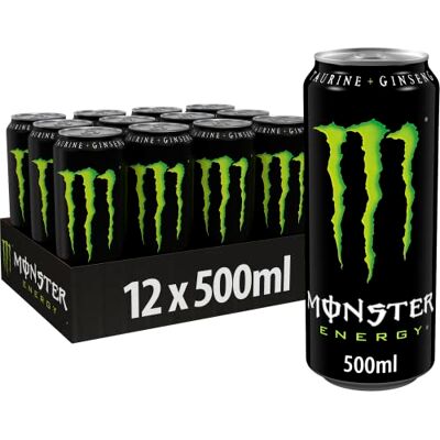Monster Cable Energy Can 500 Ml (pack Of 12) Monster Cable Energy Can 500 Ml (pack Of 12)