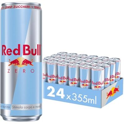 Bull Zero Energy Drink 355 ml 24 Lattine Bull Zero Energy Drink 355 ml 24 Lattine