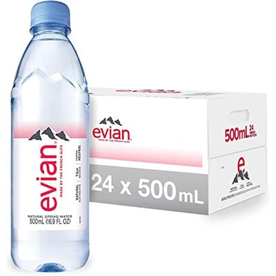 evian Acqua Minerale 24 X 500Ml evian Acqua Minerale 24 X 500Ml