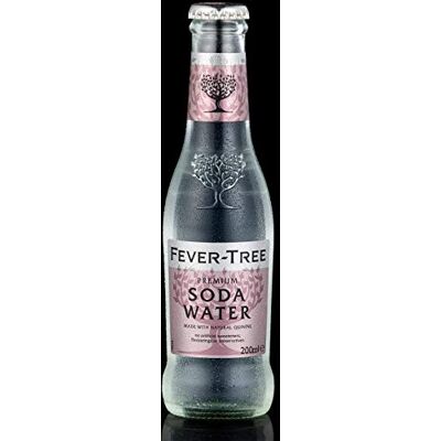 FEVER-TREE Fever Tree Premium Soda Water Pack Size = 24x200ml FEVER-TREE Fever Tree Premium Soda Water Pack Size = 24x200ml