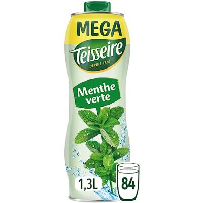 Teisseire Sciroppo di Granatina per Bevanda Rinfrescante, Cocktail, Bottiglia da 1,3L Teisseire Sciroppo di Granatina per Bevanda Rinfrescante, Cocktail, Bottiglia da 1,3L