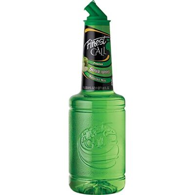 Finest Call Premium Sour Apple Martini Drink Mix, 1 Liter Bottle Finest Call Premium Sour Apple Martini Drink Mix, 1 Liter Bottle