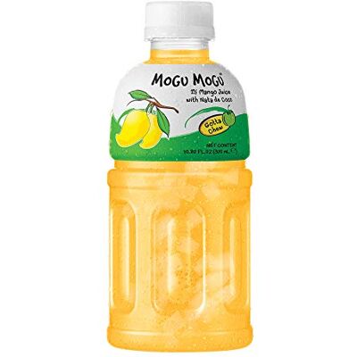 Mogu Mogu Succo di frutta con Nata De Coco, 10,82 Fl Oz (Mango, confezione da 12) Mogu Mogu Succo di frutta con Nata De Coco, 10,82 Fl Oz (Mango, confezione da 12)