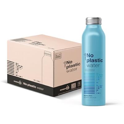OCEAN 52 NO PLASTIC Acqua frizzante in bottiglia "No Plastic Water" di . Acqua minerale frizzante Confezione da 12 bottiglie da 50 cl. Acquas frizzantes in confezione da 12 bottiglie riutilizzabili da 50 cl. OCEAN 52 NO PLASTIC Acqua frizzante in bottiglia "No Plastic Water" di . Acqua minerale frizzante Confezione da 12 bottiglie da 50 cl. Acquas frizzantes in confezione da 12 bottiglie riutilizzabili da 50 cl.