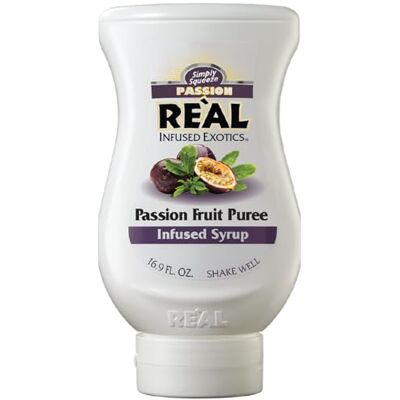 Reàl Infused Exotics , Passion Fruit, 500 ml, Sciroppo di Frutto della Passione Vietnam, Vegano, Squeeze Bottle, Ideale per Cocktail Esotici, Soft Drink e Dessert Reàl Infused Exotics , Passion Fruit, 500 ml, Sciroppo di Frutto della Passione Vietnam, Vegano, Squeeze Bottle, Ideale per Cocktail Esotici, Soft Drink e Dessert
