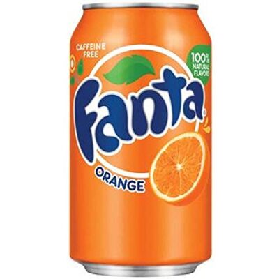 Fanta Orange Can Custodia da 24 ct Fanta Orange Can Custodia da 24 ct