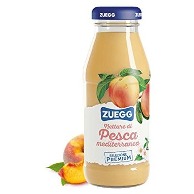 Zuegg Succo pesca ml. 200 x 12 bottiglie in vetro Zuegg Succo pesca ml. 200 x 12 bottiglie in vetro