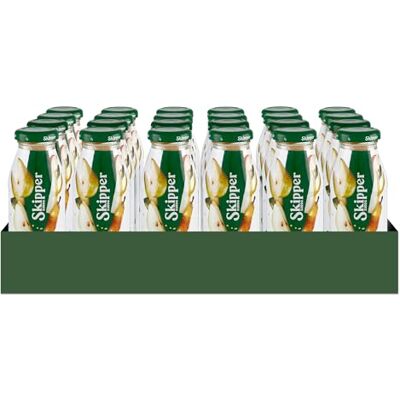 Zuegg Skipper Bar Succo di Frutta Gusto Pera Senza Zuccheri Aggiunti, Linea Bar in Bottiglietta di Vetro Bevanda a Base di Purea di Pera, 100% Ingredienti di Origine Naturale (200ml X 24 Pezzi) Zuegg Skipper Bar Succo di Frutta Gusto Pera Senza Zuccheri Aggiunti, Linea Bar in Bottiglietta di Vetro Bevanda a Base di Purea di Pera, 100% Ingredienti di Origine Naturale (200ml X 24 Pezzi)