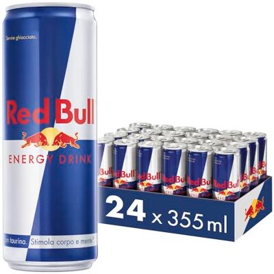 Bull Energy Drink Original 355 ml 24 Lattine Bull Energy Drink Original 355 ml 24 Lattine