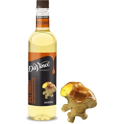 DaVinci Gourmet Sciroppo di zenzero piccante, 70 ml (1 pezzo) DaVinci Gourmet Sciroppo di zenzero piccante, 70 ml (1 pezzo)