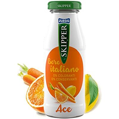 Zuegg Skipper ace confezione da 24 bottiglie di vetro da 200 milliliters (1000061610) Zuegg Skipper ace confezione da 24 bottiglie di vetro da 200 milliliters (1000061610)