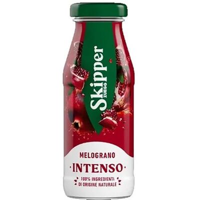 Zuegg Skipper melograno confezione da 24 bottiglie di vetro da 200 milliliters (1000061614) Zuegg Skipper melograno confezione da 24 bottiglie di vetro da 200 milliliters (1000061614)