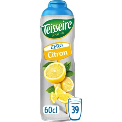 Britvic Teisseire Sciroppo Limone 0% zucchero 0,6 cl Britvic Teisseire Sciroppo Limone 0% zucchero 0,6 cl