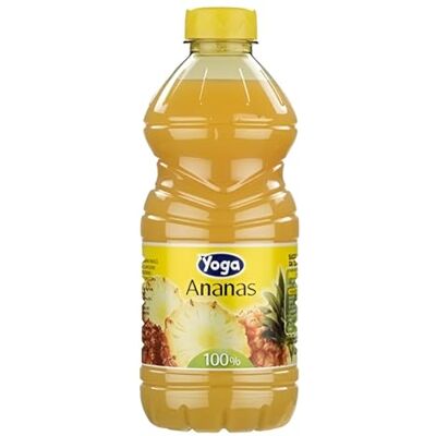 Yoga Succo di Frutta Ananas 100% PET Con Beccuccio 1000 ml x 6 Yoga Succo di Frutta Ananas 100% PET Con Beccuccio 1000 ml x 6