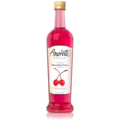 Amoretti Premium Syrup, Maraschino Cherry, 25.4 Ounce Amoretti Premium Syrup, Maraschino Cherry, 25.4 Ounce