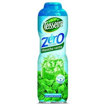 Britvic Teisseire Sciroppo Menta verde 0% zucchero 0,6 cl Britvic Teisseire Sciroppo Menta verde 0% zucchero 0,6 cl