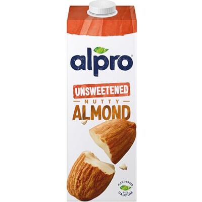 Alpro Almond bere, non zuccherato, dalle mandorle, no soy 1000 ml Alpro Almond bere, non zuccherato, dalle mandorle, no soy 1000 ml