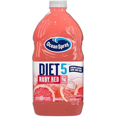 Ocean Spray Diet Succo Rosso Rubino, 60oz Bottiglia Ocean Spray Diet Succo Rosso Rubino, 60oz Bottiglia
