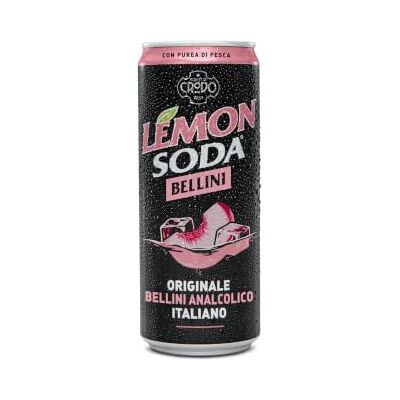 Lemon Soda LEMONSODA Bellini Bevanda Analcolica Rinfrescante al Gusto Originale Bellini con Purea di Pesca Bianca e Acqua Minerale Naturale Fonti di Crodo, 24 Lattine da 33cl Lemon Soda LEMONSODA Bellini Bevanda Analcolica Rinfrescante al Gusto Originale Bellini con Purea di Pesca Bianca e Acqua Minerale Naturale Fonti di Crodo, 24 Lattine da 33cl