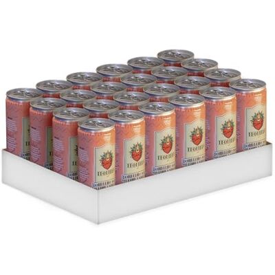 TEQUIERO Soda Pompelmo, Lime e Sale. Paloma Premix. Bevanda agrumata con pompelmo rosa. Analcolico. Note fresche e floreali. Lattina da 250ml Pack da 24 lattine. TEQUIERO Soda Pompelmo, Lime e Sale. Paloma Premix. Bevanda agrumata con pompelmo rosa. Analcolico. Note fresche e floreali. Lattina da 250ml Pack da 24 lattine.