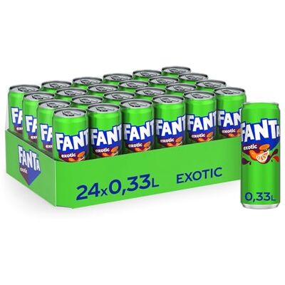 Fanta Exotique 33 Cl (Pack De 24) Fanta Exotique 33 Cl (Pack De 24)