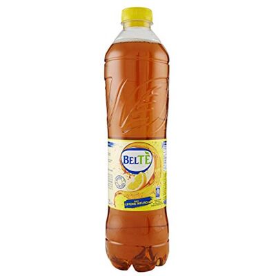 Vera Beltè, Bevanda Analcolica di Thè in Acqua Minerale Naturale con Infuso di Limone Bottiglia Grande da 1,5 lt, Confezione da 6 Bottiglie Vera Beltè, Bevanda Analcolica di Thè in Acqua Minerale Naturale con Infuso di Limone Bottiglia Grande da 1,5 lt, Confezione da 6 Bottiglie