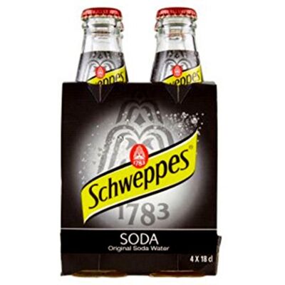 Schweppes Soda 180 Ml 24 Bottiglie Schweppes Soda 180 Ml 24 Bottiglie