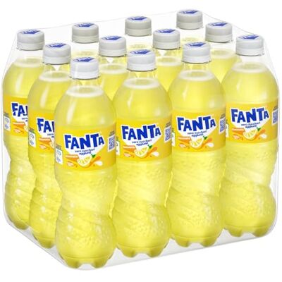 Fanta Limonata Senza Zuccheri Aggiunti – 12 Bottiglie 450 ml, con “Succo di Limone di Siracusa IGP”, Bottiglia PET 100% Riciclabile, Gusto Rinfrescante, Bevanda Analcolica Frizzante Fanta Limonata Senza Zuccheri Aggiunti – 12 Bottiglie 450 ml, con “Succo di Limone di Siracusa IGP”, Bottiglia PET 100% Riciclabile, Gusto Rinfrescante, Bevanda Analcolica Frizzante