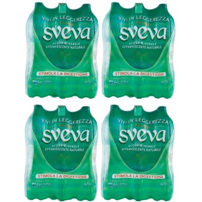 Sveva Acqua Frizzante 24 Bottiglie Da 1.5 Litri Sveva Acqua Frizzante 24 Bottiglie Da 1.5 Litri