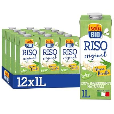 Isola Bio Bevanda di Riso Biologica 12x1L Isola Bio Bevanda di Riso Biologica 12x1L