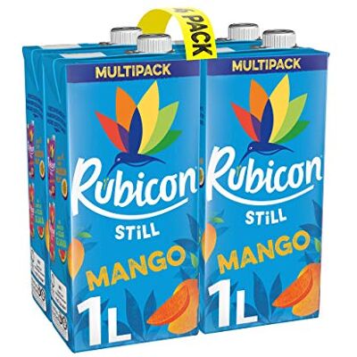 Rubicon Still Mango 4 cartoni da 1 litro Sapori autentici da tutto il mondo con bevande alla frutta fissa al Fai la scelta poco noiosa Rubicon Still Mango 4 cartoni da 1 litro Sapori autentici da tutto il mondo con bevande alla frutta fissa al Fai la scelta poco noiosa
