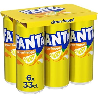 Fanta Bevanda gassata al limone 6 x 33 cl Fanta Bevanda gassata al limone 6 x 33 cl