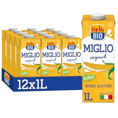 Isola Bio Bevanda di Miglio Biologica 12x1L Isola Bio Bevanda di Miglio Biologica 12x1L
