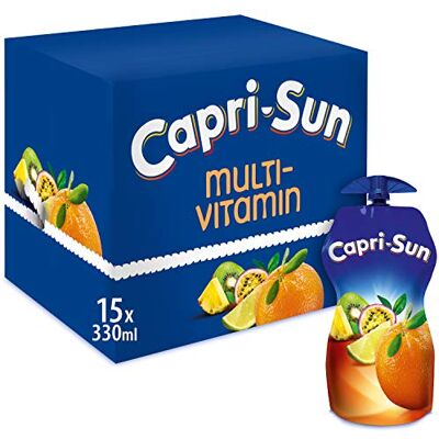 Sun Capri Capri da sole da sole multi Vitamina 15er Box, (15 x 330 ml) Sun Capri Capri da sole da sole multi Vitamina 15er Box, (15 x 330 ml)