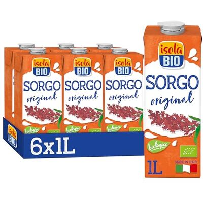 Isola Bio Bevanda di Sorgo Biologica 6x1L Isola Bio Bevanda di Sorgo Biologica 6x1L