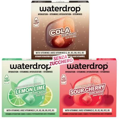 waterdrop MICRODRINK waterdrop® Soda Twist 36 Cubetti- Bibita Senza Zucchero per Acqua waterdrop MICRODRINK waterdrop® Soda Twist 36 Cubetti- Bibita Senza Zucchero per Acqua