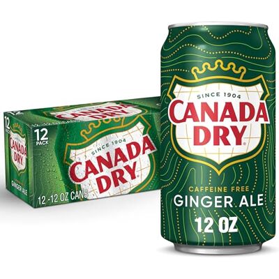 Canada Dry Ginger Ale Paquete de 12 x 355 ml Total: 4260 ml Canada Dry Ginger Ale Paquete de 12 x 355 ml Total: 4260 ml