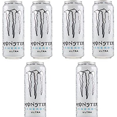 Zeus Party Monster Energy Ultra Zero Zuccheri e Zero Calorie Monster Bevanda Energetica Lattine da 500 ml (3) Zeus Party Monster Energy Ultra Zero Zuccheri e Zero Calorie Monster Bevanda Energetica Lattine da 500 ml (3)