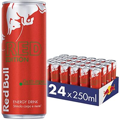 Bull Energy Drink Watermelon Edition 250 ml 24 Lattine Bull Energy Drink Watermelon Edition 250 ml 24 Lattine