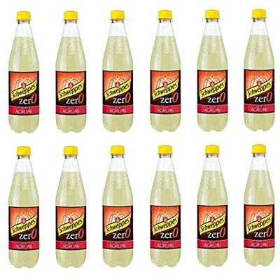 Schweppes Zero agrumi Limonata Senza Zucchero PET 0,6 L Rinfrescante Schweppes Zero agrumi Limonata Senza Zucchero PET 0,6 L Rinfrescante