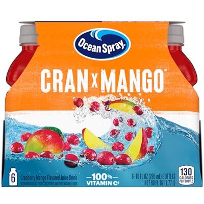 Ocean Spray Juice, Cranberry Mango, 10 Ounce Ocean Spray Juice, Cranberry Mango, 10 Ounce