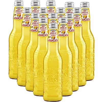 Galvanina Aranciata Bio 12 Bottiglie in Vetro Scolpito 355 Ml Eccellenza Italiana Soft Drink Bibite Biologiche Ingredienti per Cocktail Galvanina Aranciata Bio 12 Bottiglie in Vetro Scolpito 355 Ml Eccellenza Italiana Soft Drink Bibite Biologiche Ingredienti per Cocktail