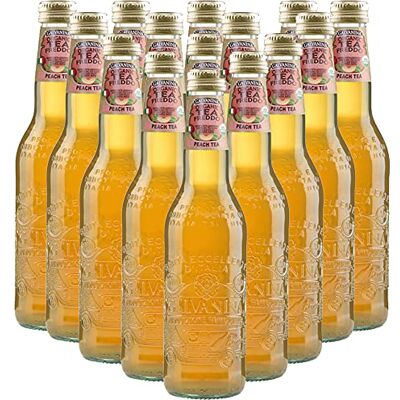 Galvanina Tè Pesca Bio 12 Bottiglie in Vetro Scolpito 355 Ml Eccellenza Italiana Infuso delle Migliori Foglie di Te Bibita Dissetante Biologica Galvanina Tè Pesca Bio 12 Bottiglie in Vetro Scolpito 355 Ml Eccellenza Italiana Infuso delle Migliori Foglie di Te Bibita Dissetante Biologica
