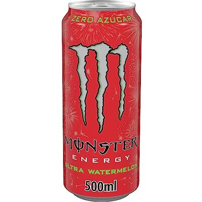 Monster Cable Energy Ultra Watermelon, bevanda energetica, lattina 500 ml Monster Cable Energy Ultra Watermelon, bevanda energetica, lattina 500 ml