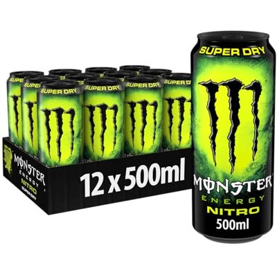 Monster Cable Nitro 12 x 500 ml Super Dry Monster Cable Nitro 12 x 500 ml Super Dry