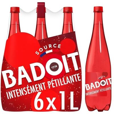 Generic ACQUA GAZEUSE ROSSA 6X1L, BADOIT, UNITÀ Generic ACQUA GAZEUSE ROSSA 6X1L, BADOIT, UNITÀ