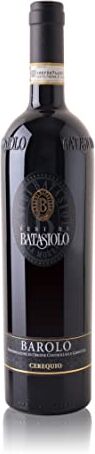 BATASIOLO , BAROLO DOCG CEREQUIO, Vino Rosso Fermo Secco, Fine e Signorile, Sapore Speziato e Tannico