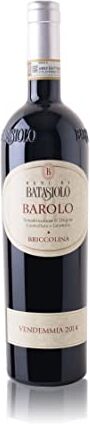 BATASIOLO , BAROLO DOCG BRICCOLINA, Vino Rosso Fermo Secco, dal sapore Intenso, Tannico e Morbido